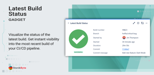 Latest Build Status Gadget