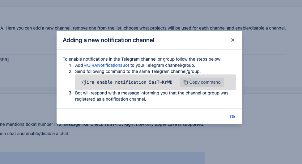 Use Telegram commands