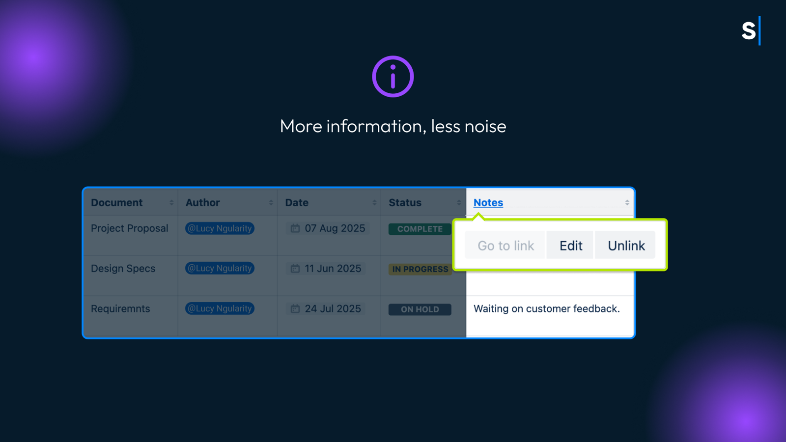 Looks like a tooltip... but works like a link!