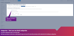 Select your own default configuration
