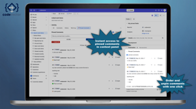Get instant access to pinned Jira comments right in the context panel — and reorder or unpin with a single click. Keep critical decisions visible without ever leaving the work item view.