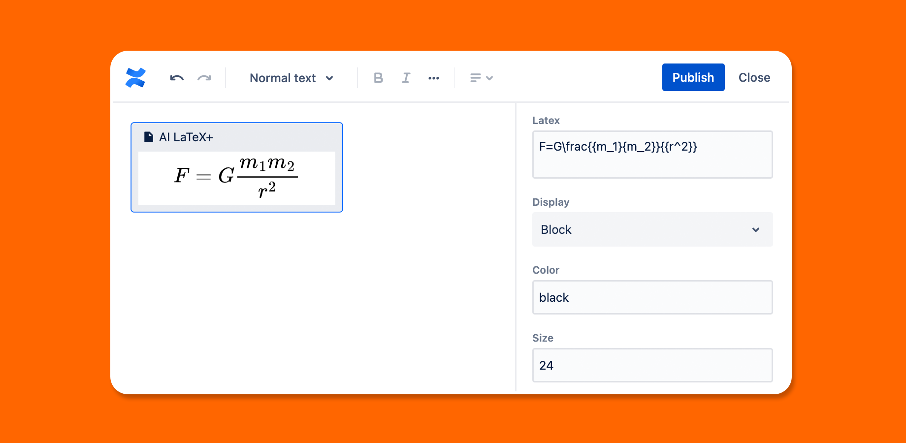 Fast customization with the inline macro editor