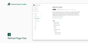 Refined Page Tree Macro.