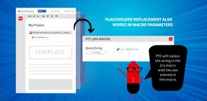 PTC will replace the string in the Jira macro with the one entered in this macro.