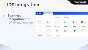 Seamless Integration with IDP of your choice