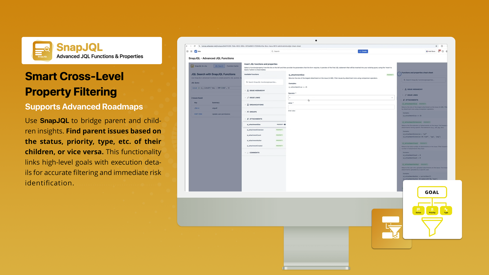 Smart Cross-Level Property Filtering