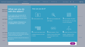 New users are getting help with on-boarding message