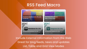 RSS Feed Macro