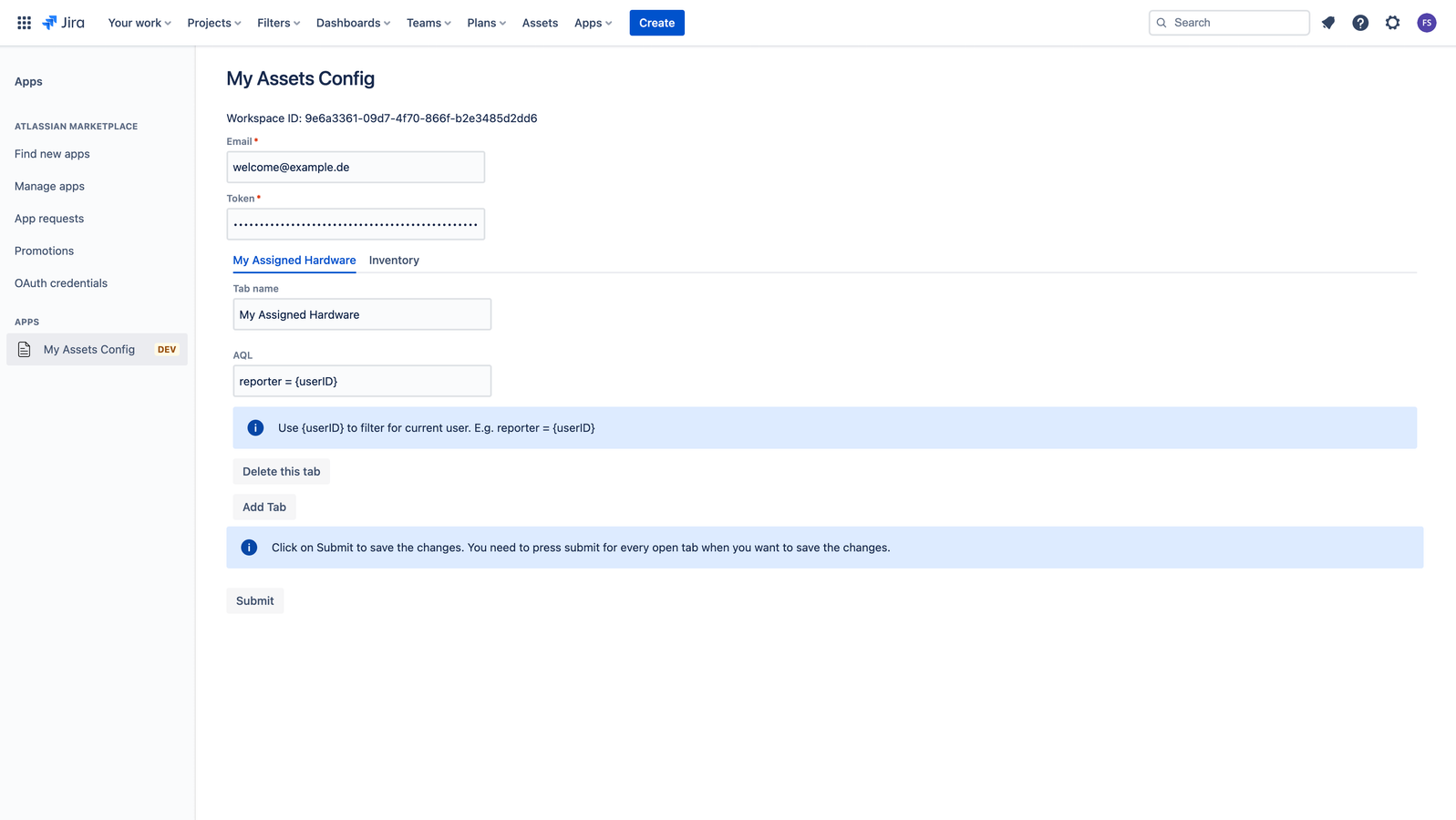 Simple Config
