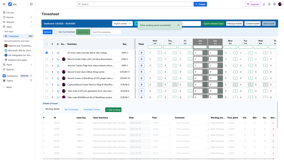 Developer just clicked stop timer and timesheet work-log automatically saved work-log witd details start-time of task day of the month when done and how meny hours, minutes, and seconds task took to complete.