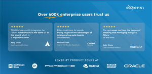 Over 650 enterprises with 600k users worldwide use the app, recommended by top global Solution Partners.