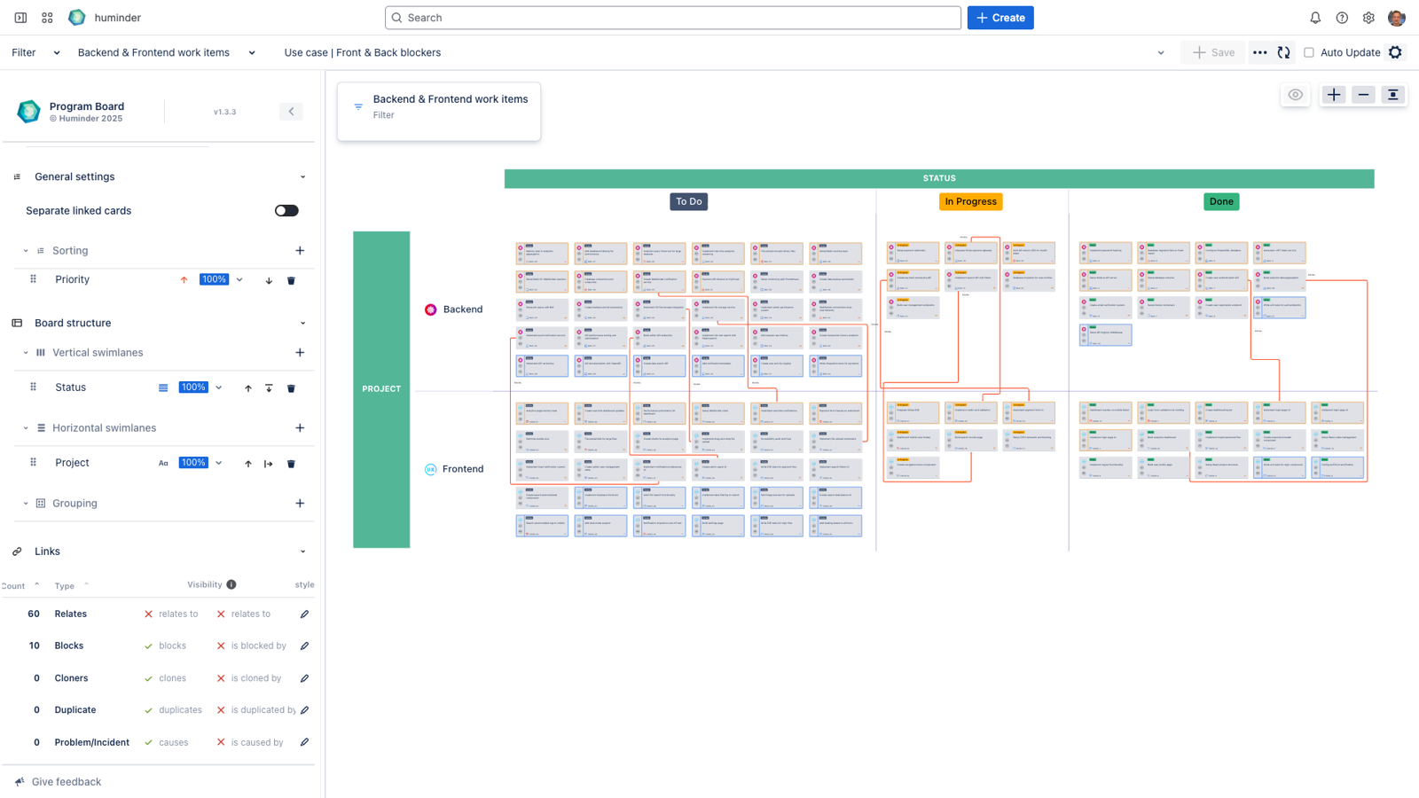 Program Board for Jira Cloud® highlight #1