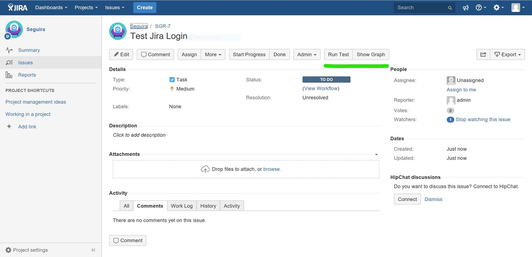 Create and execute tests directly in Jira! Bring transparency into automation testing