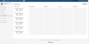 Extended release workflow with custom statuses