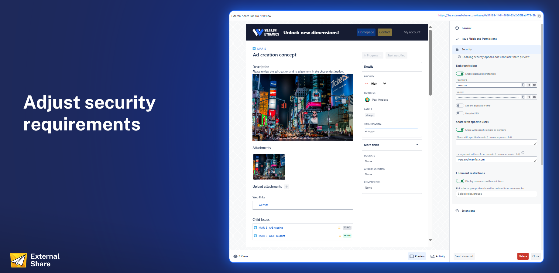 Keep your shared content safe and secure