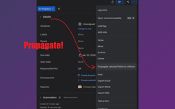 Run Propagate from the Epic -> ... menu"