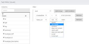 If necessary, you may tweak replication in more details by excluding certain fields from replication and adding filters to replicate only data matching some conditions.