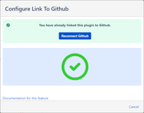 Integrates with private Github repositories on a user by user basis.
