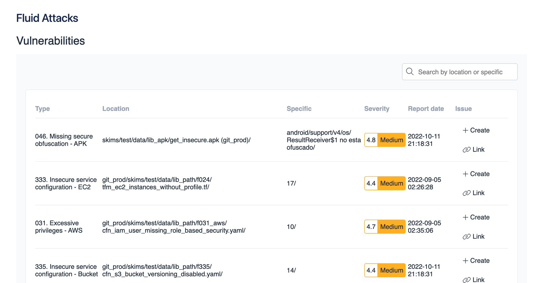 View your reported vulnerabilities