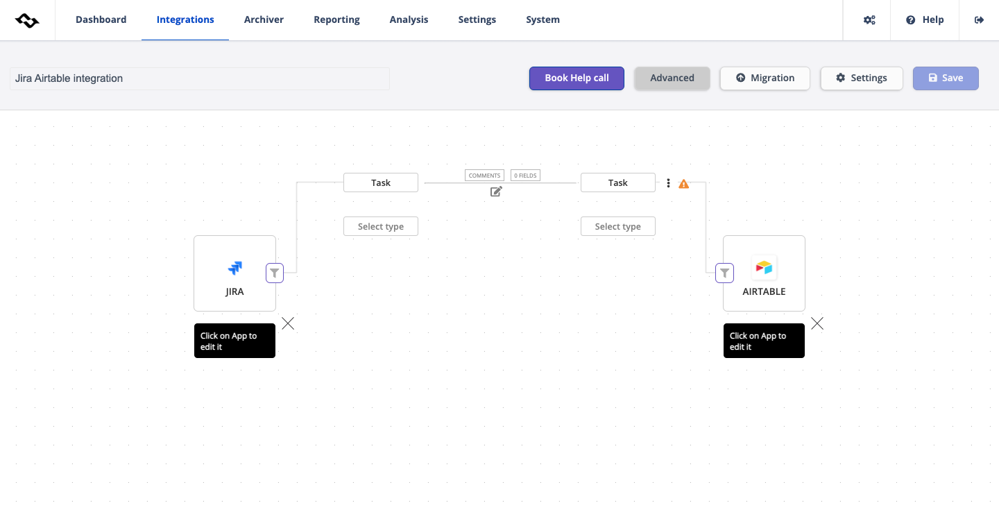 Sync Airtable & Jira tasks in almost real-time