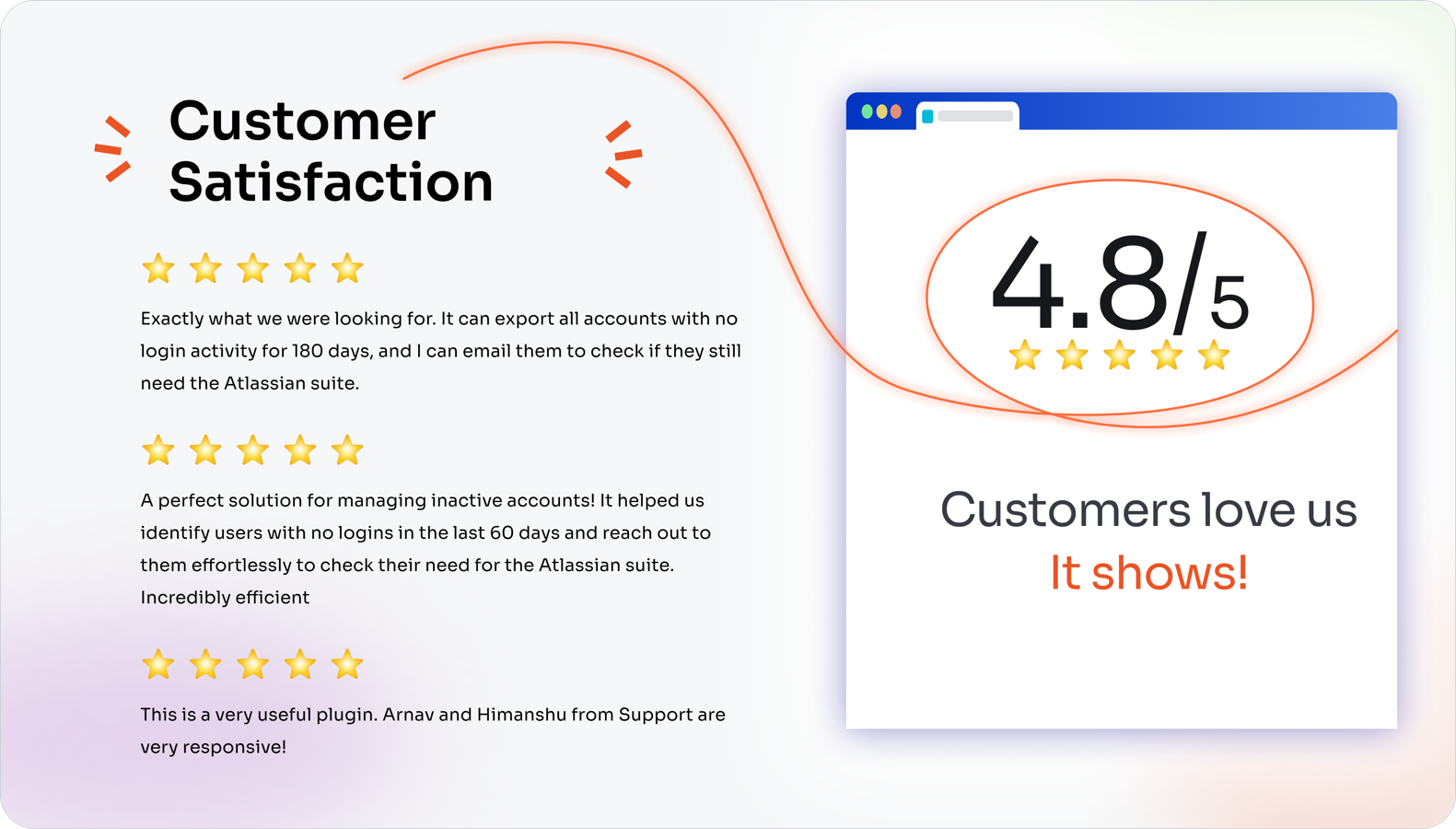 Simplify User Management with Automated Scheduler 🤖 Deactivate, Remove, and Notify Users with Ease!

Free initial setup assistance. Schedule a free demo call with our technical expert now! 📅​