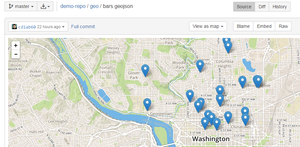 Map your GeoJSON files. See and interact with maps directly on Bitbucket pages.