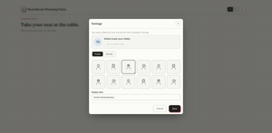 Pick an avatar and display name; your Jira name fills in by default.