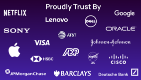 We are proud to work with some of the leading enterprises across the world.