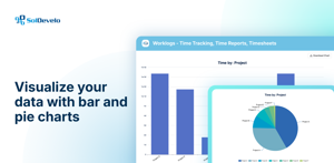 In build charts to visualize gathered data in one view.