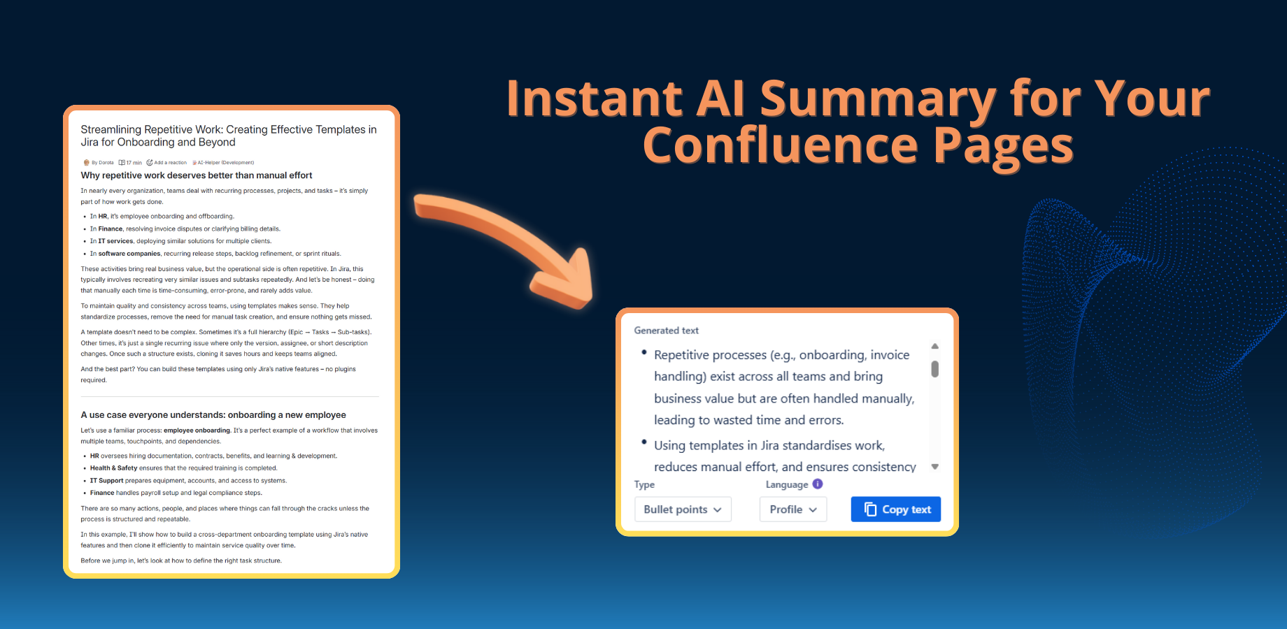 Instant AI Summary for your Confluence Pages
