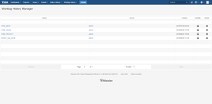 Worklog History Manager