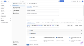 To create a new connector click button “Create a Data Source”