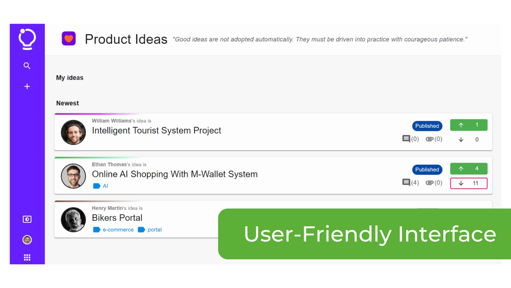 Crowd-source innovative ideas