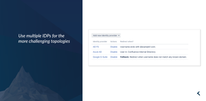 Ability to combine multiple SAML Identity Providers.