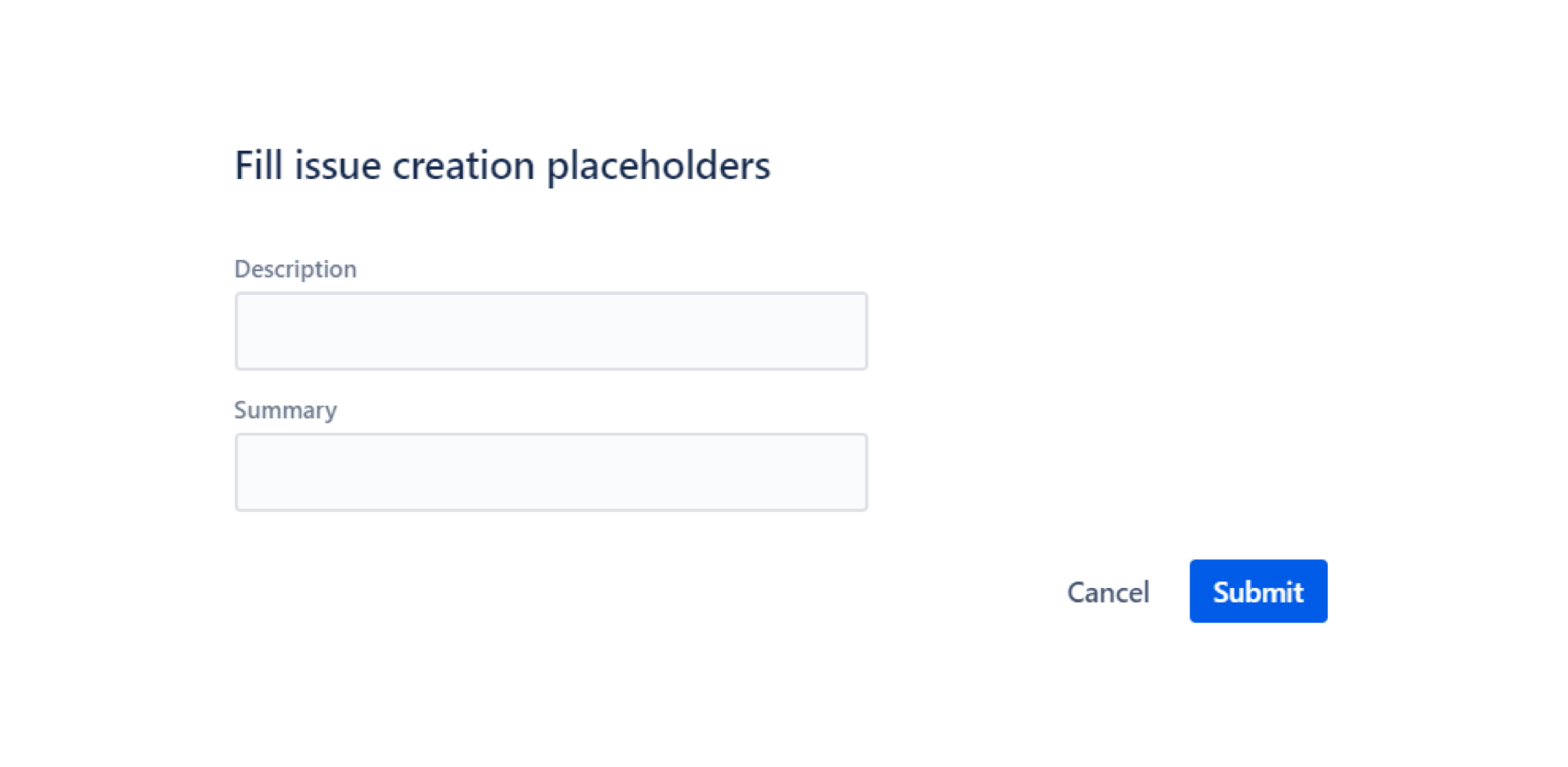 Template Placeholders