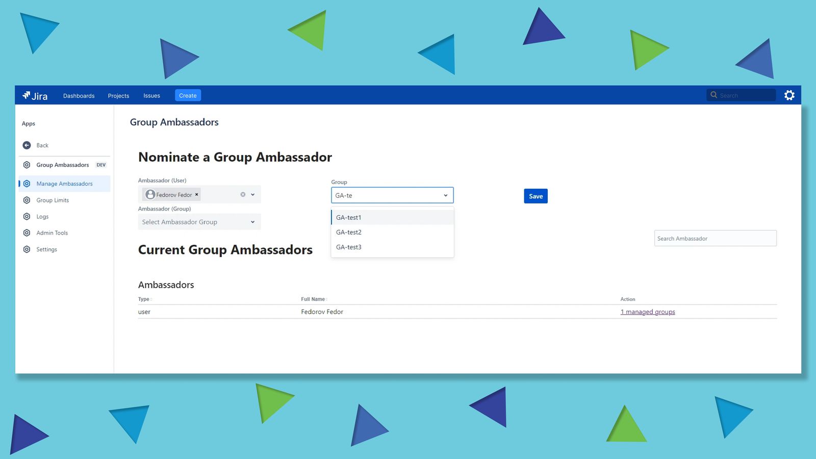 Admins effortlessly nominate or revoke Ambassador privileges, maintaining control while delegating tasks efficiently.