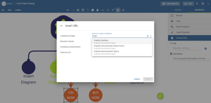 Integrated linking of Confluence pages