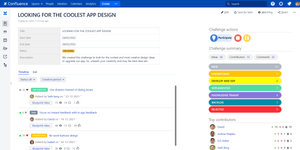 Navigate, filter and expose ideas in your space from Ideation dashboard. Dashboard is automatically created at the creation of first idea.
