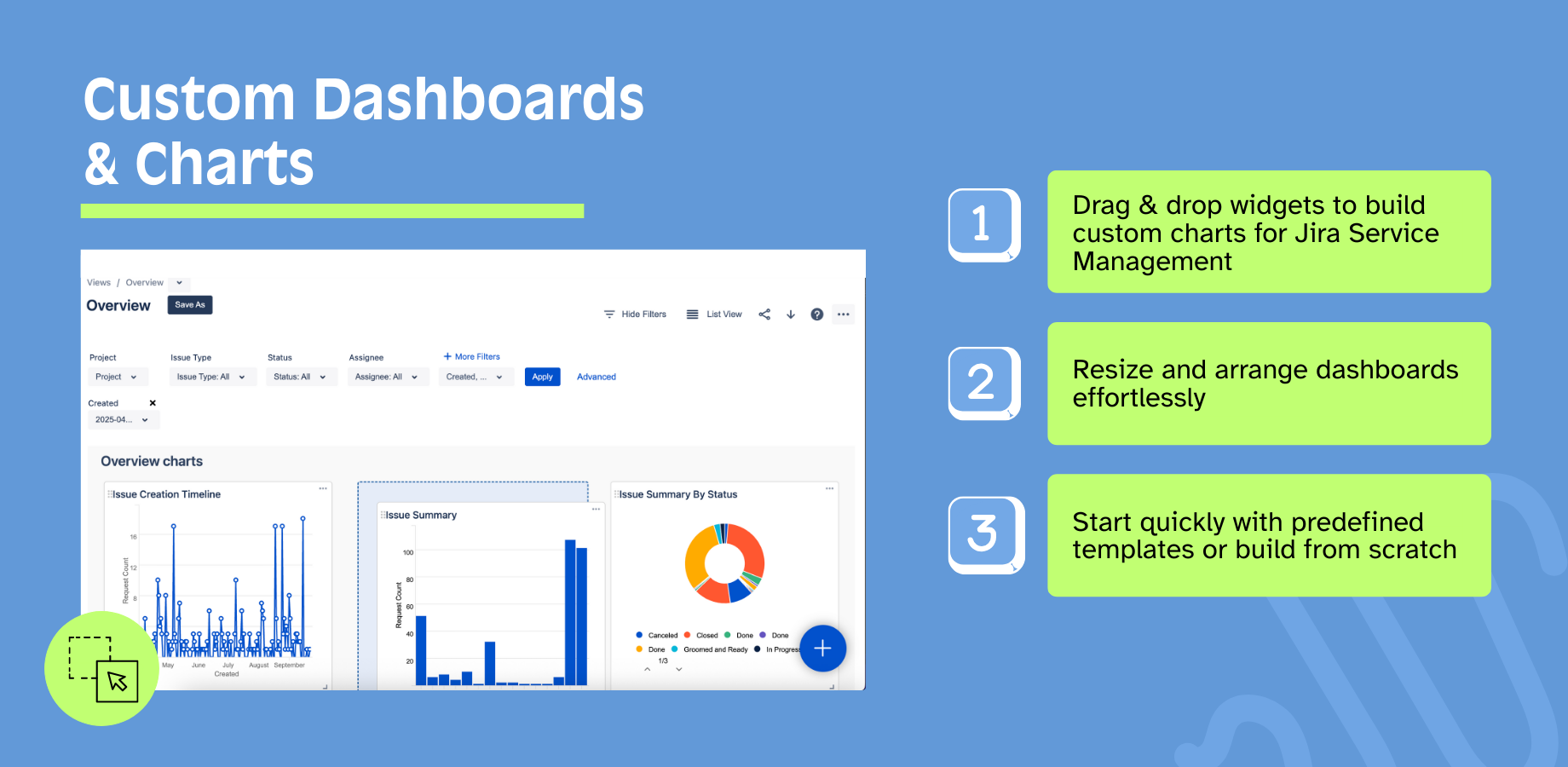 Custom Jira Dashboards & Charts
