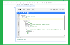 JSON Editor with text mode
