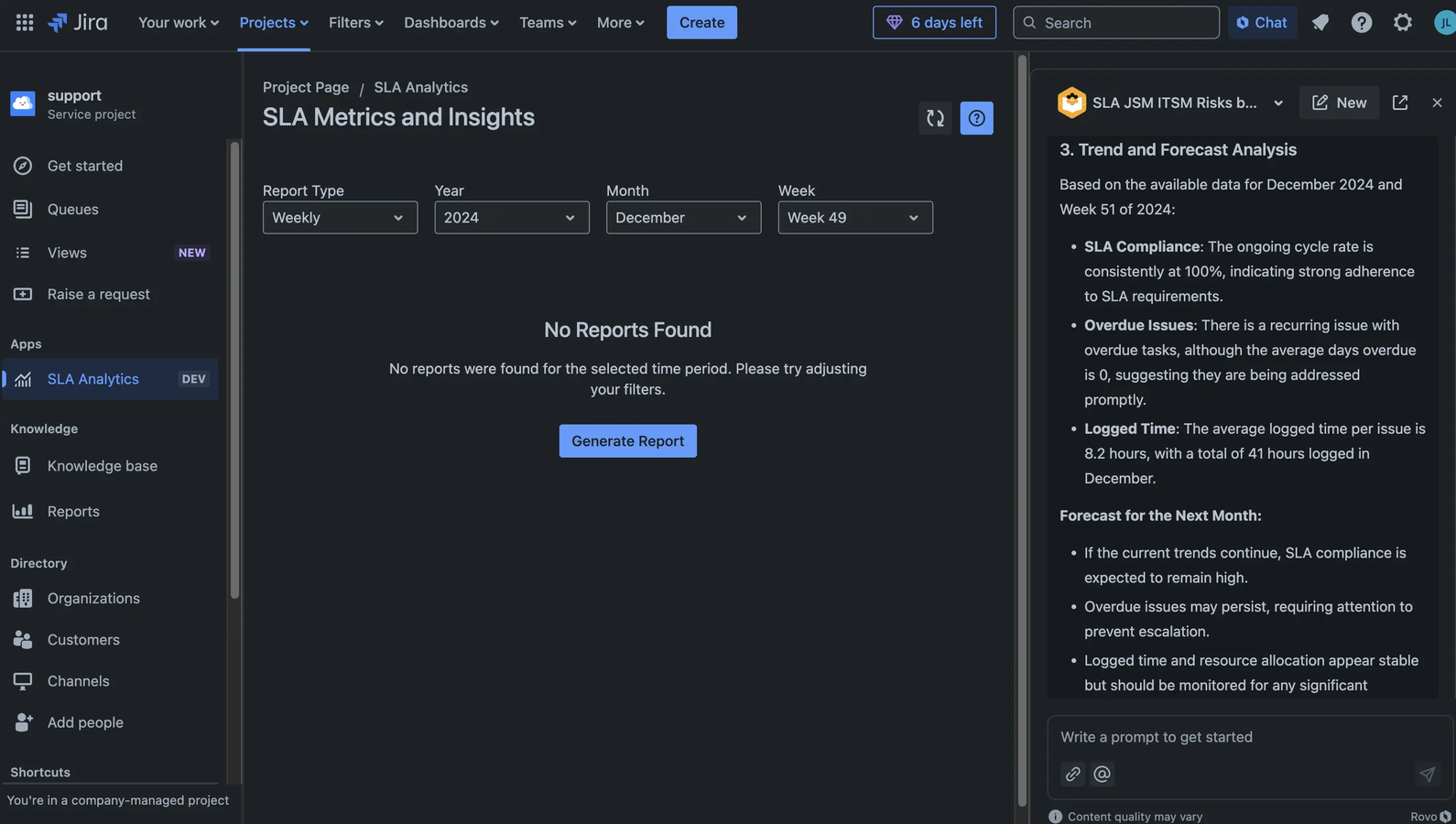 AI Insights with Rovo Agent in Jira