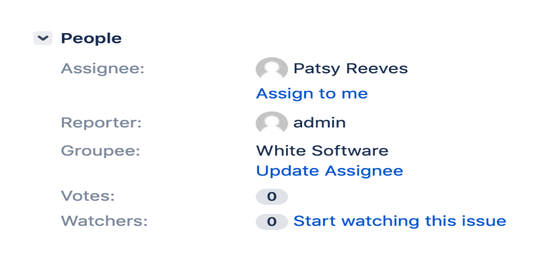 Easy to Update Assignee