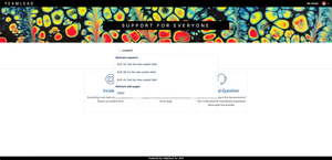 Provide your customers flexible search on the Portal through relevant existing issues, Confluence pages and request types
