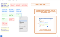 Copy & paste notes