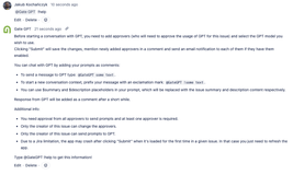 Type "@GateGPT !help" to get help about the app