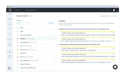 Security Monitor dashboard