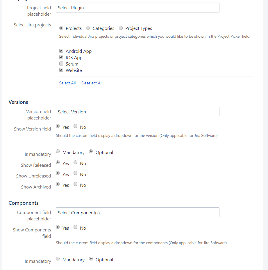 Limit the options by configurable options