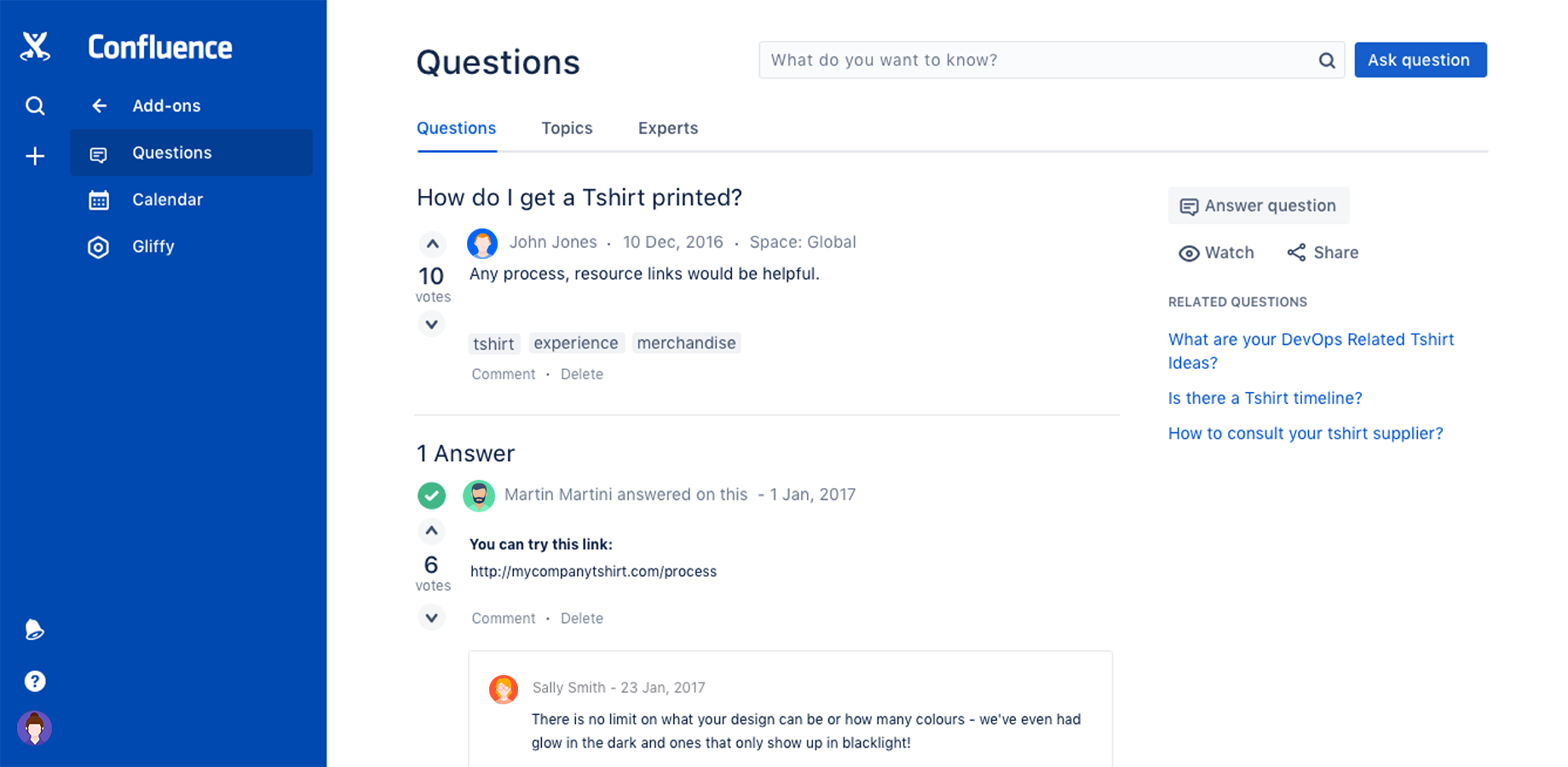 Answer and contribute