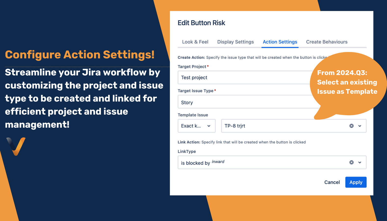 Choose Which Issues to Create and Link