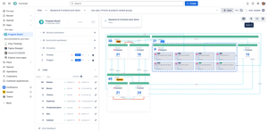 Nest Groups, per priority and per project.